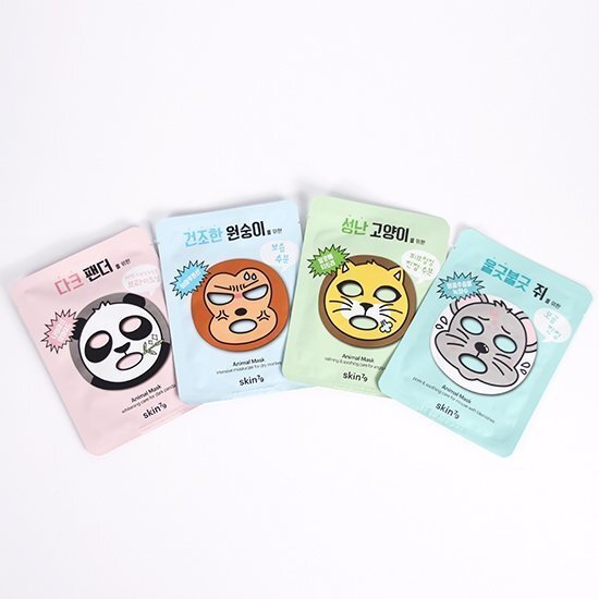 Nomierinoša loksnes sejas maska Skin79 Animal Angry Cat 23 g cena un informācija | Sejas maskas, acu maskas | 220.lv