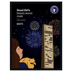 Atsvaidzinoša loksnes sejas maska Skin 79 Seoul Girl's Beauty Secret 20 g cena un informācija | Sejas maskas, acu maskas | 220.lv