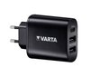 VARTA 2xUSB+USB Type-C 27W 220V cena un informācija | Lādētāji un adapteri | 220.lv