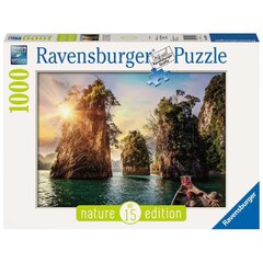 Пазл Ravensburger Три скалы Cheow, Tailandas, 1000 ч., 13968 цена и информация | Пазлы | 220.lv