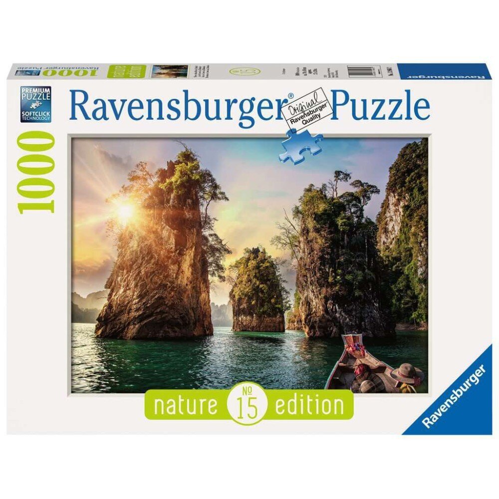 Puzle Ravensburger Trys uolos Cheow, Tailandas, 1000 d., 13968 цена и информация | Puzles, 3D puzles | 220.lv