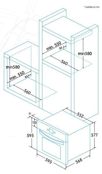 Edesa EOE-5020 X цена и информация | Cepeškrāsnis | 220.lv