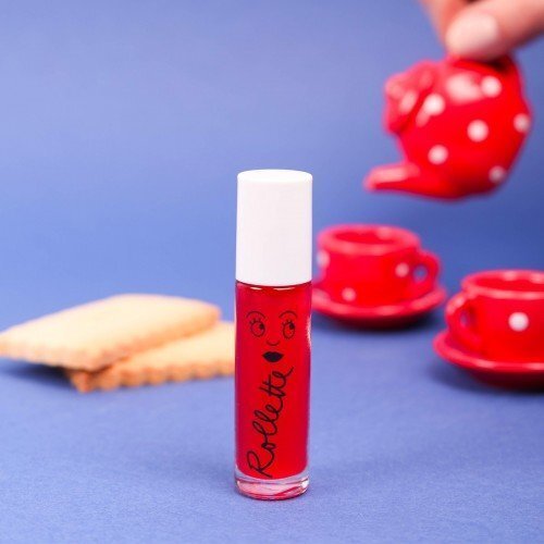 Lūpu spīdums ar ķiršu aromātu Nailmatic Kids Rollette 6,5 ml cena un informācija | Bērnu kosmētika, līdzekļi jaunajām māmiņām | 220.lv