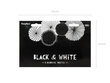 Piekarāmie dekori - vēdekļi Black & White Mix, 1 iepak./5 gab. cena un informācija | Svētku dekorācijas | 220.lv