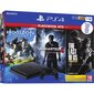 Sony PlayStation 4 (PS4) Slim 1TB + Horizon Zero Dawn + Uncharted 4 + The Last of Us cena un informācija | Spēļu konsoles | 220.lv