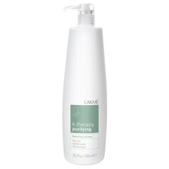 Šampūns taukainiem matiem Lakme K.Therapy Purifying 1000 ml cena un informācija | Lakme Smaržas, kosmētika | 220.lv