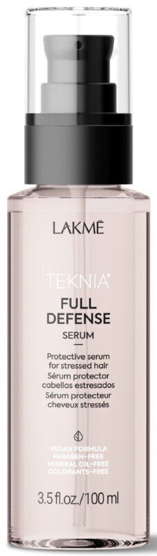 Serums saules iedarbībai pakļautiem matu galiem Lakme Teknia Sun Care 100 ml cena un informācija | Matu uzlabošanai | 220.lv