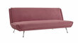 Dīvāns NORE Viola, rozā цена и информация | Dīvāni | 220.lv