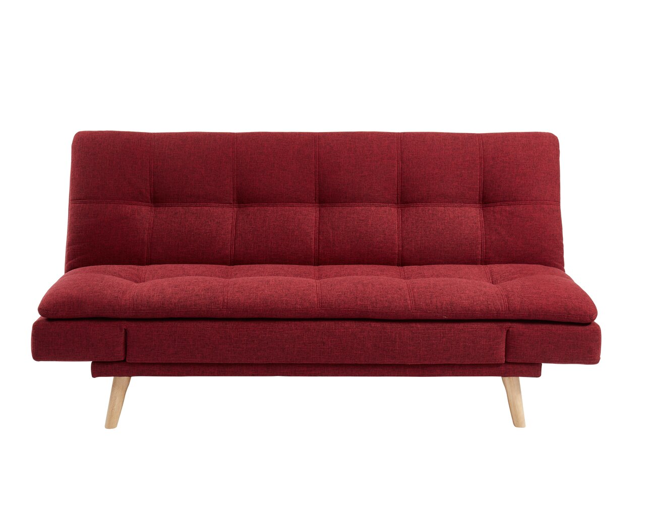 Dīvāns NORE Pearl, sarkans cena un informācija | Dīvāni | 220.lv