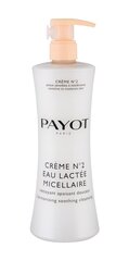 Мицеллярная вода - молочко для лица Payot Creme N°2 Eau Lactee 400 мл цена и информация | Средства для очищения лица | 220.lv