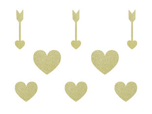 Бумажные декорации Sweet Love, (1 упаковка / 1 штука), Различных дизайнов цена и информация | Праздничные декорации | 220.lv