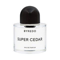 Parfimērijas ūdens Byredo Super Cedar EDP sievietēm/vīriešiem 50 ml cena un informācija | Byredo Smaržas, kosmētika | 220.lv