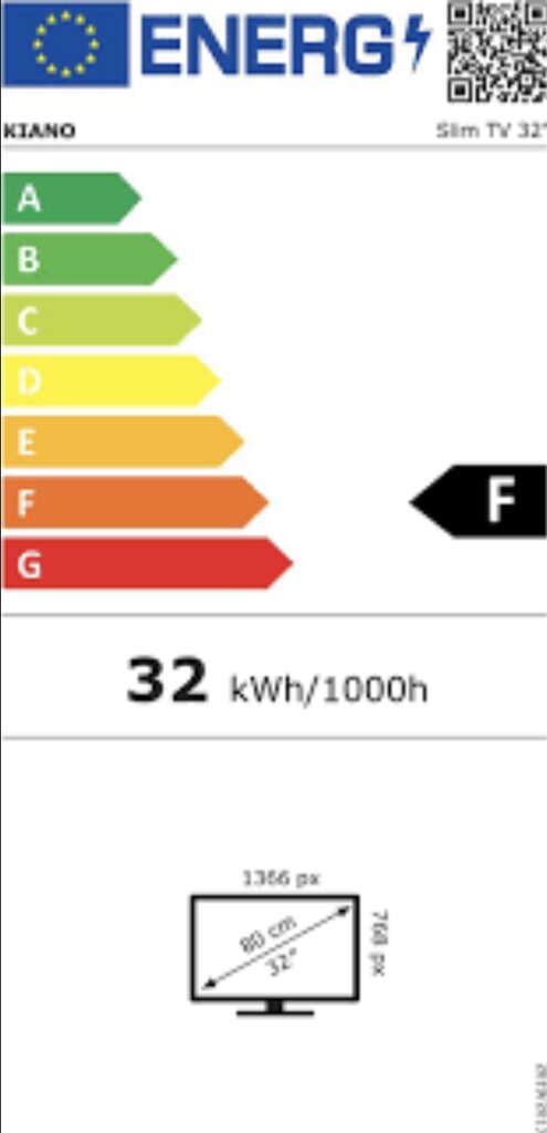 Kiano Slim32 cena un informācija | Televizori | 220.lv