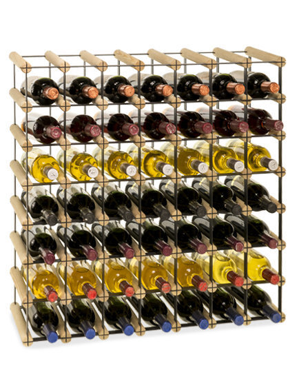 Plaukts vīnam RW-8-8X5-40 цена и информация | Virtuves piederumi | 220.lv