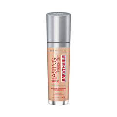 Grima bāze Rimmel London Lasting Finish SPF20 30 ml cena un informācija | Grima bāzes, tonālie krēmi, pūderi | 220.lv