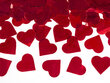 Konfeti plaukšķene Sirdis, sarkanā krāsā, 40 cm, 1 gab. cena un informācija | Svētku dekorācijas | 220.lv