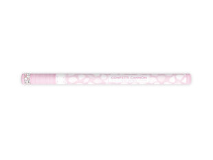 Konfeti plaukšķene Rožu ziedlapiņas, baltā krāsā, 80 cm, 1 gab. cena un informācija | Svētku dekorācijas | 220.lv