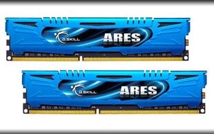 G.Skill DDR3 16 ГБ (8 ГБ x 2) 2133 МГц, CL10, ARES Dual (F3-2133C10D-16GAB) цена и информация | Оперативная память (RAM) | 220.lv