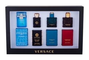 Smaržu komplekts vīriešiem Versace 4x5 ml цена и информация | Мужские духи | 220.lv