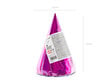 Ballīšu cepures - rozā, hologrāfiskas, 6 gab cena un informācija | Svētku dekorācijas | 220.lv