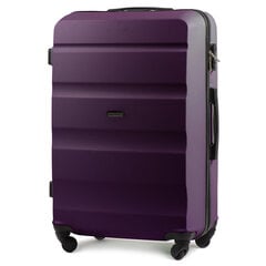 Vidēja izmēra koferis Wings M AT01, tumši violets cena un informācija | Koferi, ceļojumu somas | 220.lv