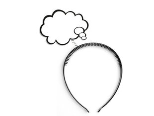 Обруч Little Cloud 11 см цена и информация | Карнавальные костюмы, парики и маски | 220.lv