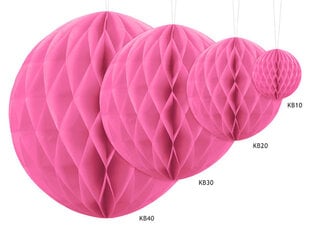Rotājums, rozā, 40 cm, 1 gab. cena un informācija | Svētku dekorācijas | 220.lv
