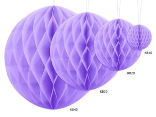 Rotājums, gaiši violetā krāsā, 10 cm, 1 gab. cena un informācija | Svētku dekorācijas | 220.lv