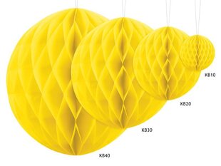 Rotājums, dzeltens, 10 cm, 1 gab. cena un informācija | Svētku dekorācijas | 220.lv