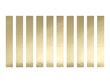 Papīra gredzeni salvetēm, zelta krāsā, 2,5 cm, 1 iepakojums / 10 gab. cena un informācija | Svētku dekorācijas | 220.lv