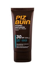 Солнцезащитный крем для лица Piz Buin Hydro Infusion SPF30 50 мл цена и информация | Кремы от загара | 220.lv