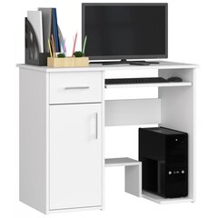Письменный стол Jay, белый цена и информация | Компьютерные, письменные столы | 220.lv