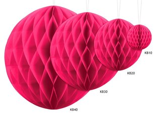 Rotājums, tumši rozā, 30 cm, 1 gab. cena un informācija | Svētku dekorācijas | 220.lv