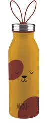 Бутылка Aladdin Zoo 0,45 л коричневая цена и информация | Фляги для воды | 220.lv
