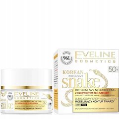 Nostiprinošs sejas krēms Eveline Cosmetics Exclusive Snake 50+ 50 ml cena un informācija | Sejas krēmi | 220.lv