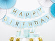 Virtene Happy Birthday, zila, 15x175 cm, 1 iepak/1 gabals цена и информация | Svētku dekorācijas | 220.lv