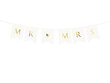 Virtene MR MRS, balta, 15x85 cm, 1 pac/1 gab цена и информация | Svētku dekorācijas | 220.lv