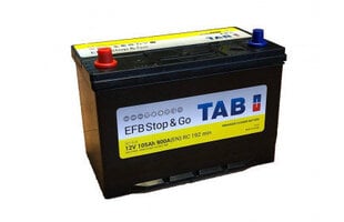 TAB EFB Stop&Go 105Ah 900A (+-) akumulators cena un informācija | Akumulatori | 220.lv