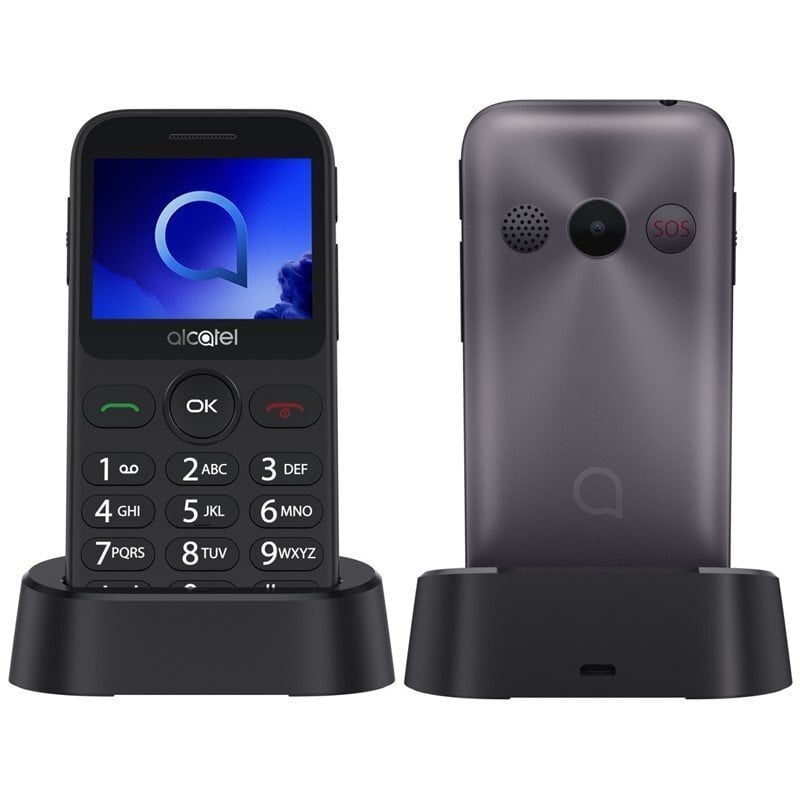 Alcatel 2019G Metallic Gray cena un informācija | Mobilie telefoni | 220.lv