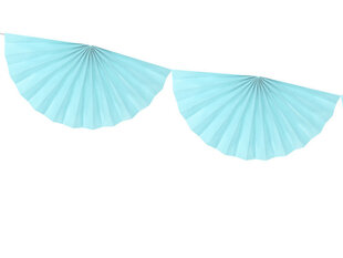 Virtene Rosettes Light Sky-Blue 40 cm x 3 m cena un informācija | Svētku dekorācijas | 220.lv