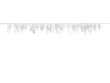 Virtene Feather White 17 cm, 1 m cena un informācija | Svētku dekorācijas | 220.lv