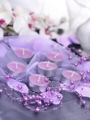 Pērļu virtene Lilac 1,3 m (1 iepak./ 5 gab.) cena un informācija | Svētku dekorācijas | 220.lv