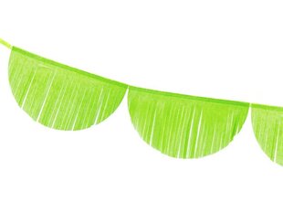 Virtene Fringe Green Apple 32 cm x 3 m (1 kastē / 50 gab.) цена и информация | Праздничные декорации | 220.lv