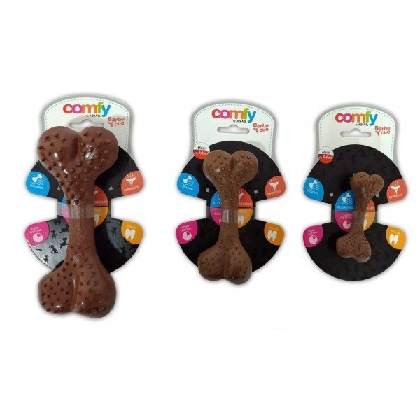 Rotaļlieta mājdzīvniekam COMFY TOY BARBECUE BONE, 16,5 cm cena un informācija | Suņu rotaļlietas | 220.lv