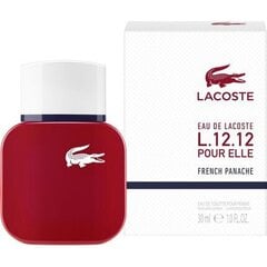 Tualetes ūdens Lacoste L.12.12 French Panache Pour Elle EDT sievietēm 30 ml  cena un informācija | Sieviešu smaržas | 220.lv