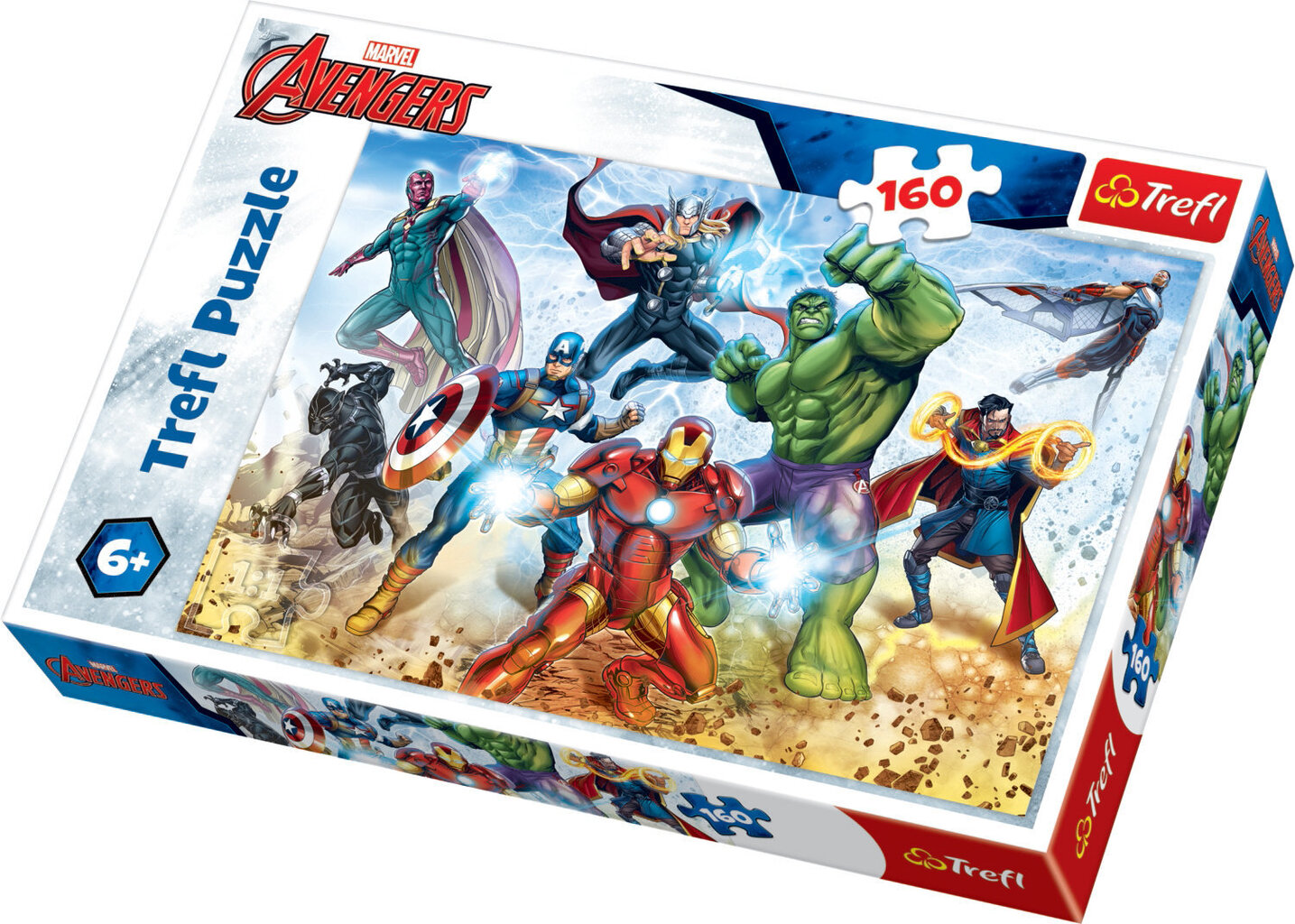 Puzle Trefl Disney Marvel, 100 d. цена и информация | Puzles, 3D puzles | 220.lv