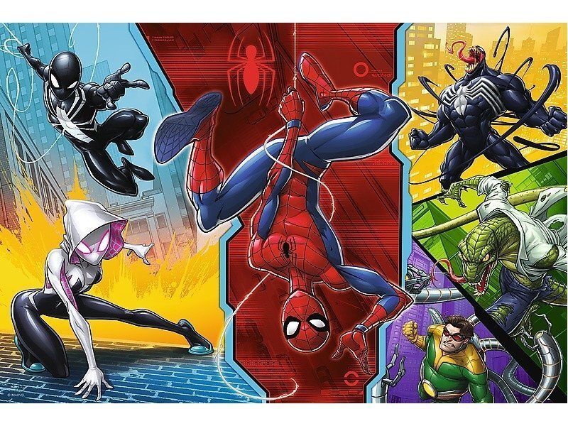 Puzle Trefl Spiderman, 100 d. cena un informācija | Puzles, 3D puzles | 220.lv