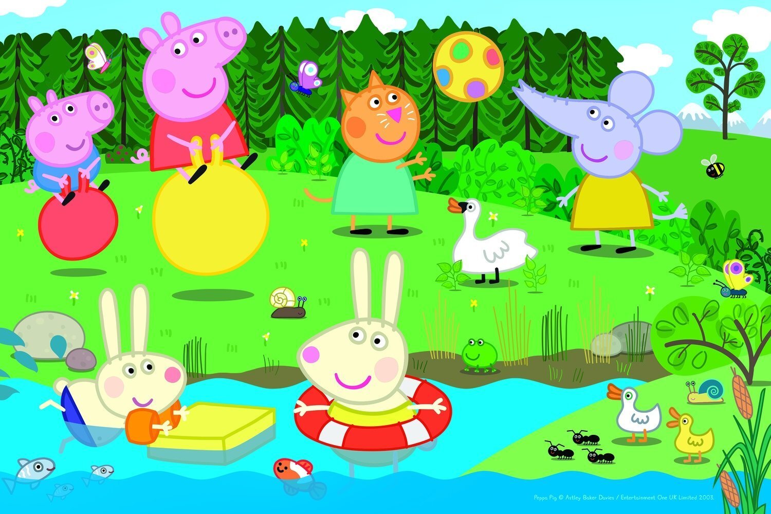 Puzle Trefl Peppa Pig, 60 d. cena un informācija | Puzles, 3D puzles | 220.lv