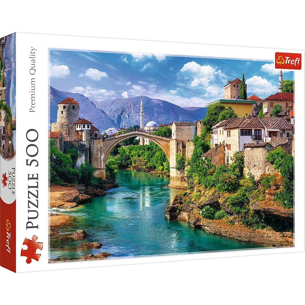 Puzle Trefl Bosnia Herzegovina, 500 d. цена и информация | Puzles, 3D puzles | 220.lv