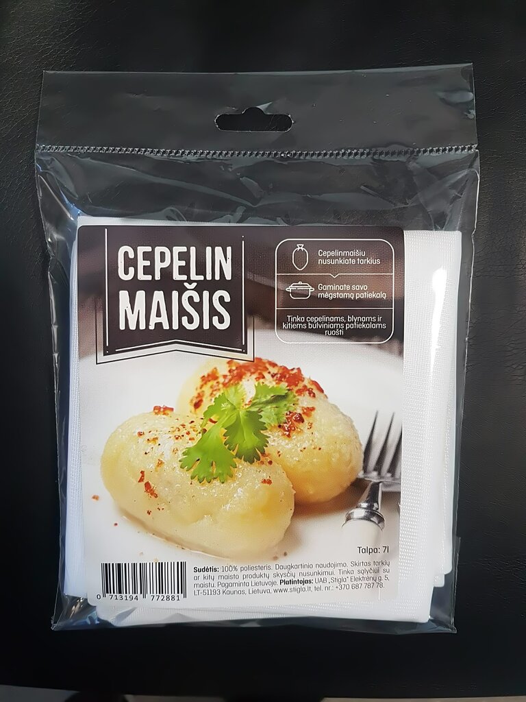 Cepelīnu maiss, 7l cena un informācija | Virtuves piederumi | 220.lv